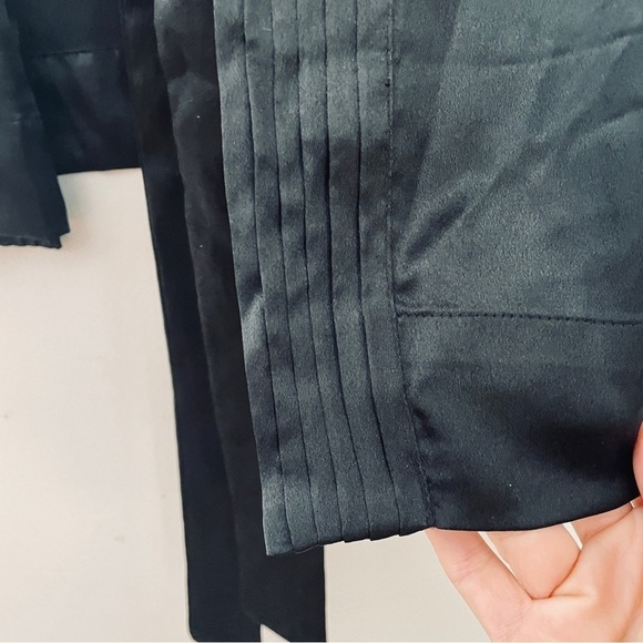 Victoria’s Secret Black Kimono Robe Small - Picture 6 of 10
